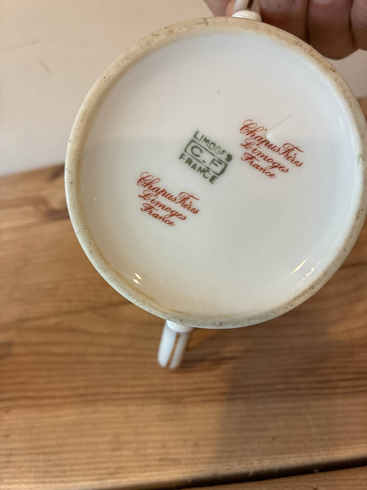Coffee/tea service in Limoges porcelain – Chapus Frères – Oi decor