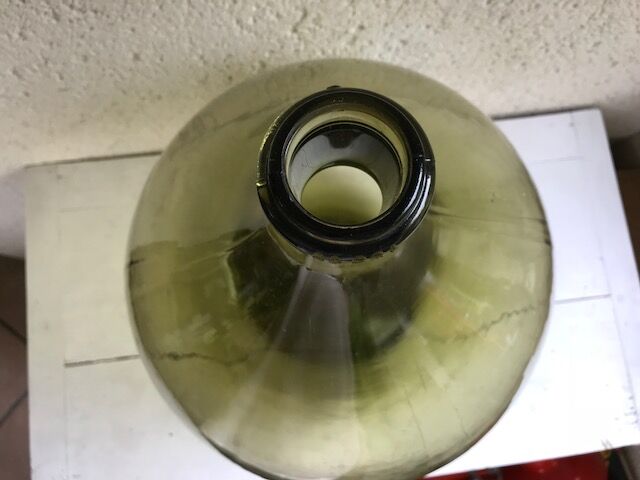 Demijohn green 20 liters