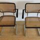 Ensemble de deux fauteuils Marcel Breuer (Cesca) S64 V par Thonet.