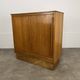 50s sliding door sideboard, wood, vintage