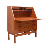1960s secretary in teak, Dyrlund Denmark