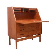 1960s secretary in teak, Dyrlund Denmark