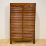 Armoire à stores moderniste, années 1930, Tchécoslovaquie