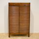 Armoire à stores moderniste, années 1930, Tchécoslovaquie