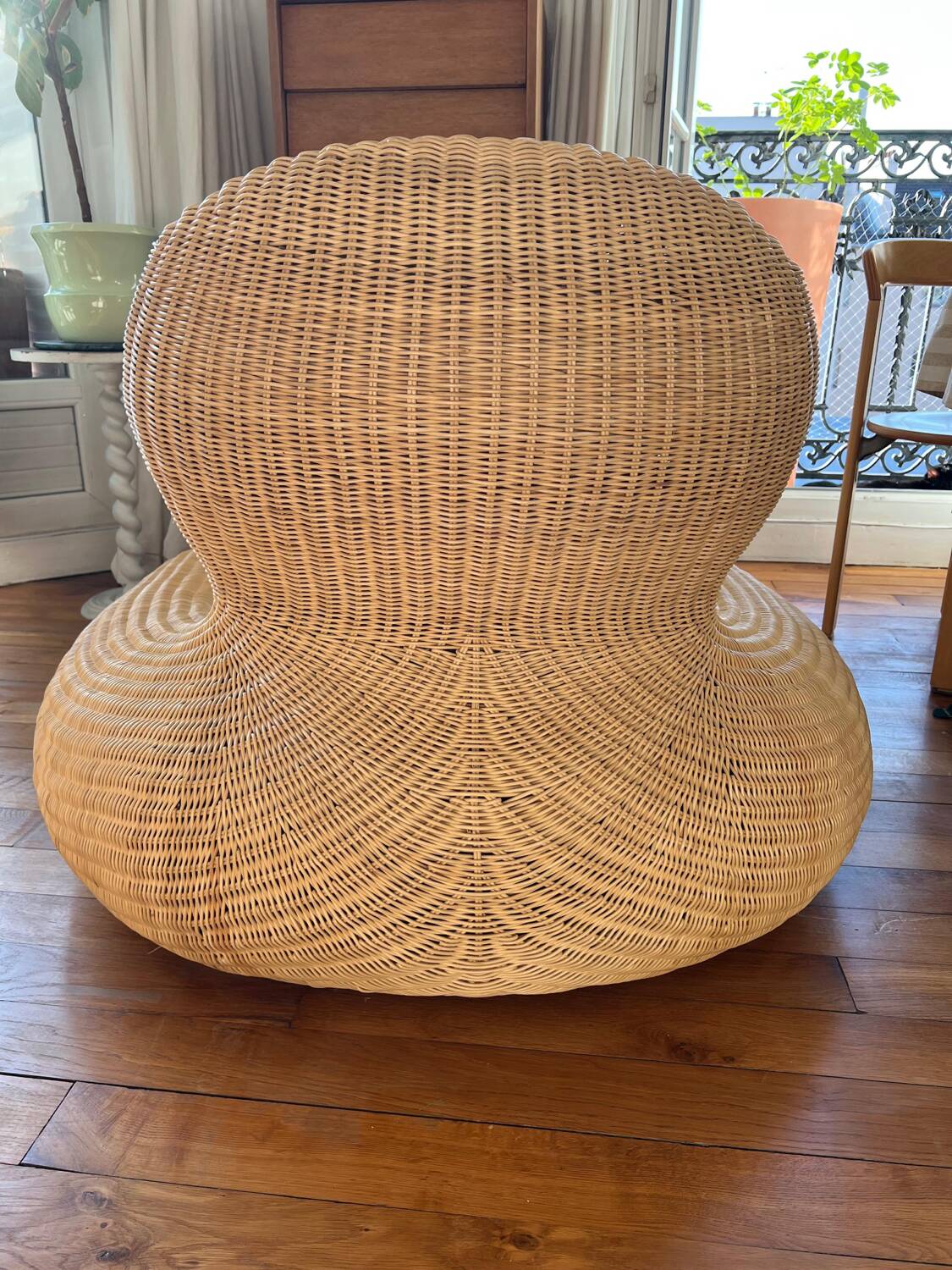 Strovik Wicker and Rattan Armchair - Carl Öjerstam for IKEQ