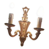 Brass wall lamp