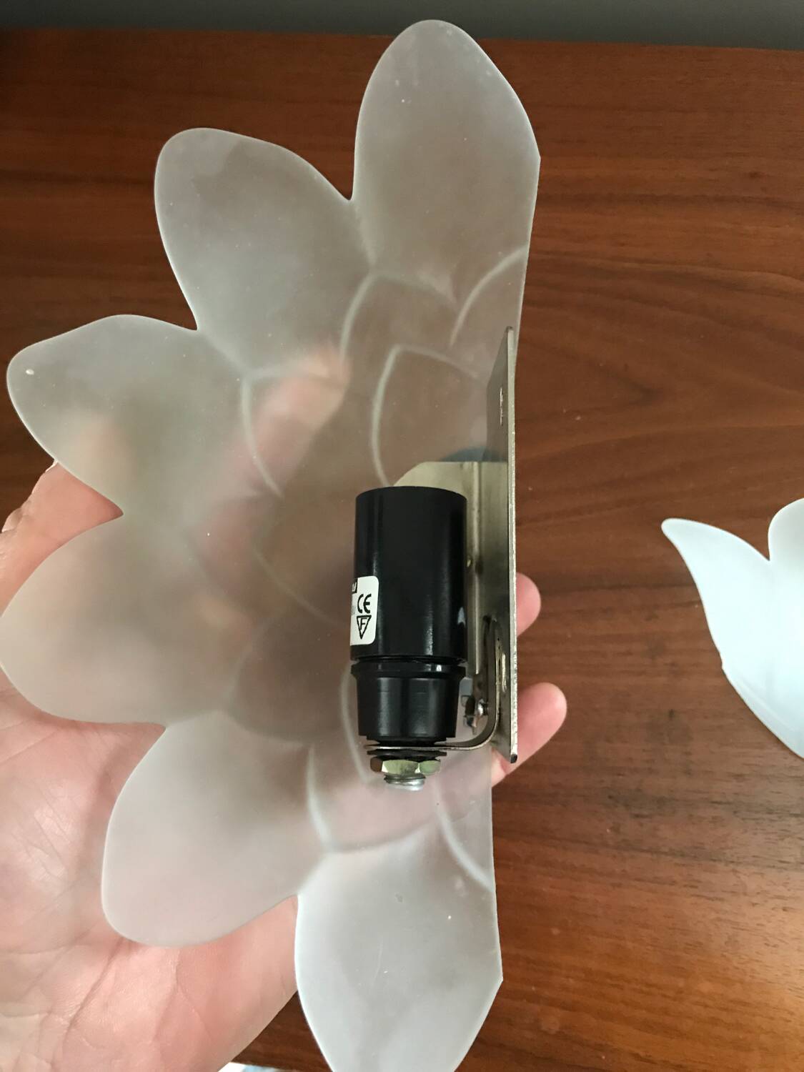 Pair of mathias wall lights