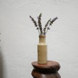 Vintage beige sandstone vase