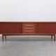 Danish sideboard with tambour doors by Bernhard Pedersen & Søn, 1960s