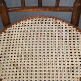 Set of 4 very charming antique Thonet bistro chairs with new matte seats
