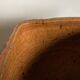 XXL glazed earthenware cache pot from the countryside, planter 1950