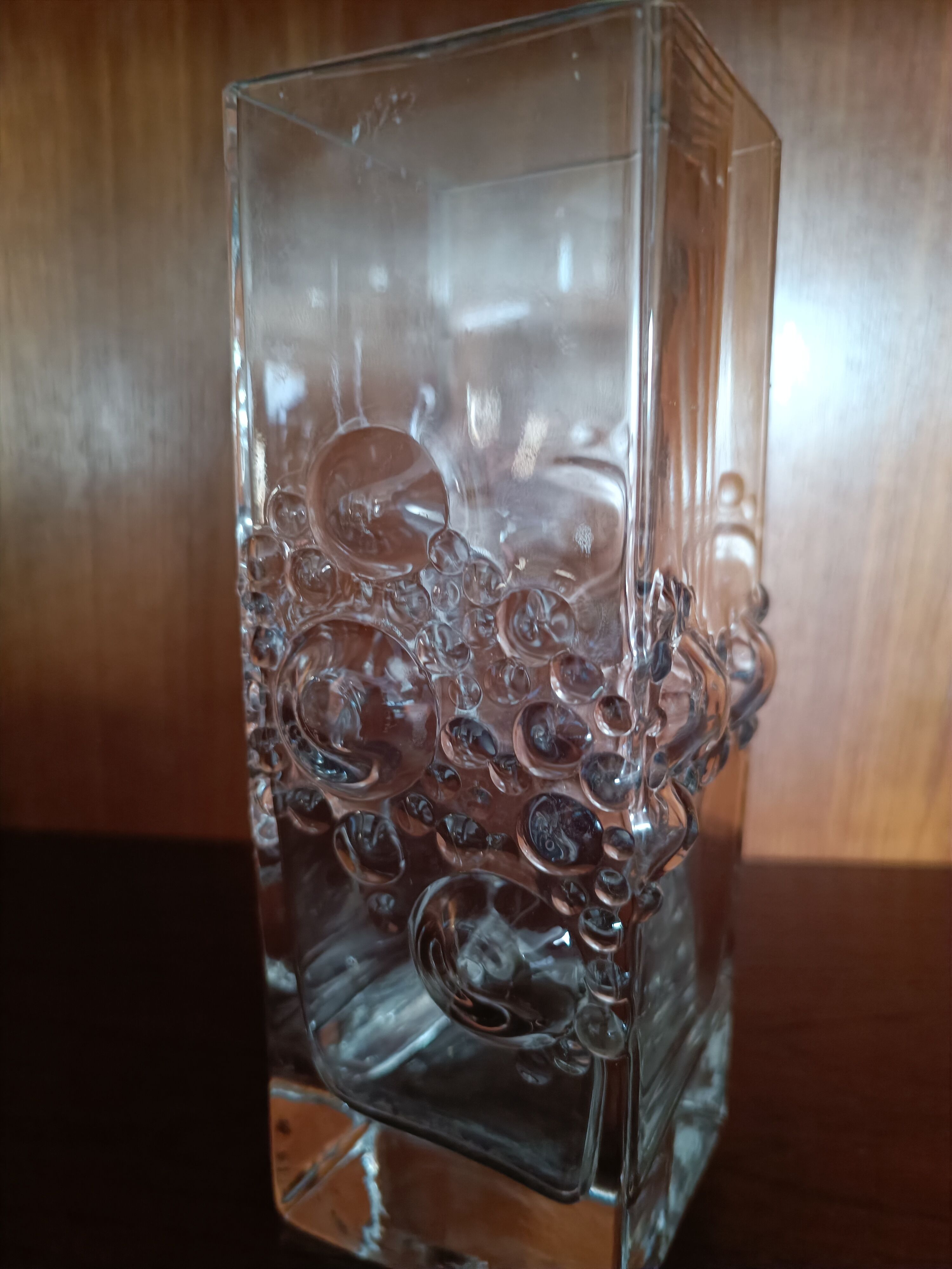 Vase Tamara Aladdin Riihimaen Lasi, 70s