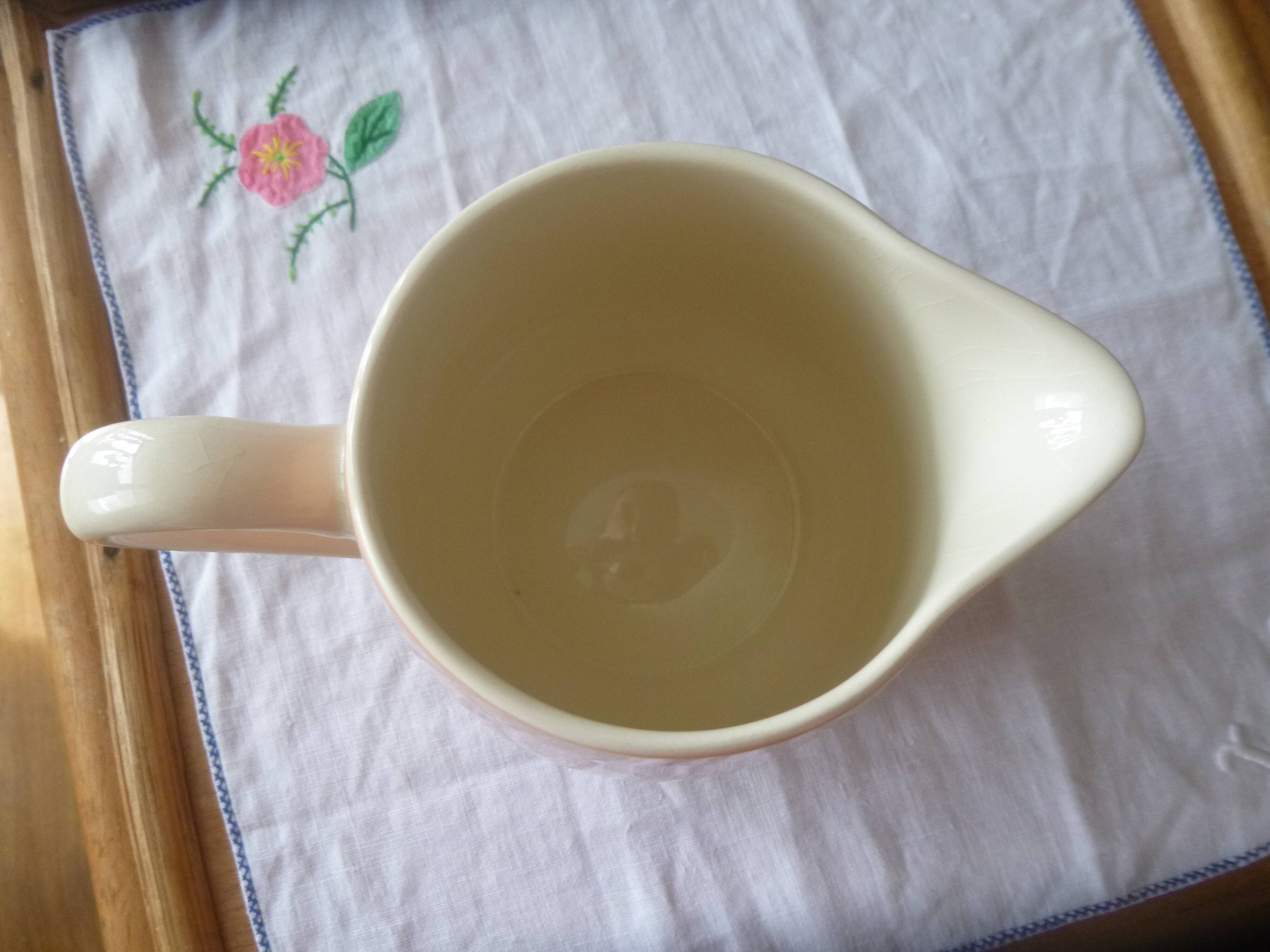 Pink milk jug villeroy & Boch 1950