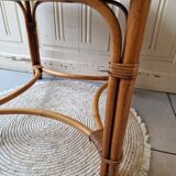 Rattan coffee table