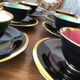 6 cups and saucer for coffee or tea art deco