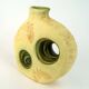 greek vintage VASE by nikos dazelidis, 1960s/70s, signed, space age