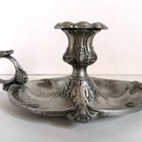 International design pink pewter cellar rat candle holder