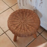 Tony Paul rattan stool