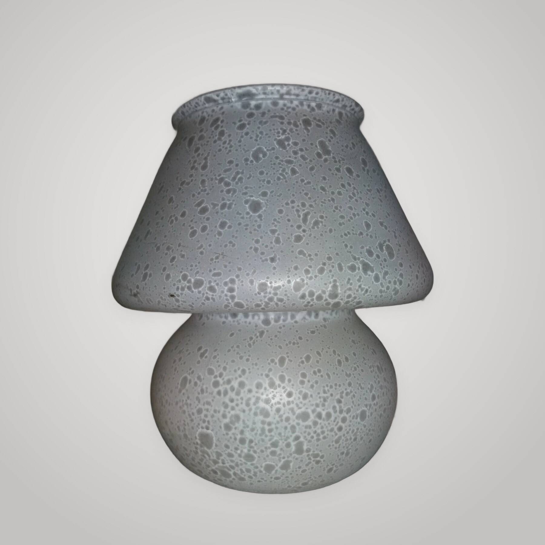 Simple Mushroom Table Lamp Murano 60s Vintage