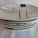 Lot assiettes art moderne