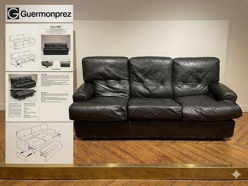 three-seater convertible sofa 140