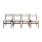 Vintage Scandinavian Chairs by Erik Buch, 1960s, Set of 4