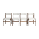 4 Scandinavian chairs by Erik Buch, 1960s