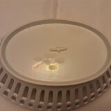 Irise blue bavaria lace faience basket