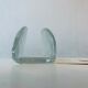Glass letter holder