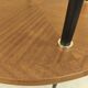 Two-tier side table, Italian work, 1950.