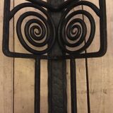 Wrought iron wall lamp