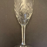 6 crystal wine glasses Saint Louis Chantilly