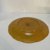Set of 4 plates in grés Chantilly France Decor unalterable 1970