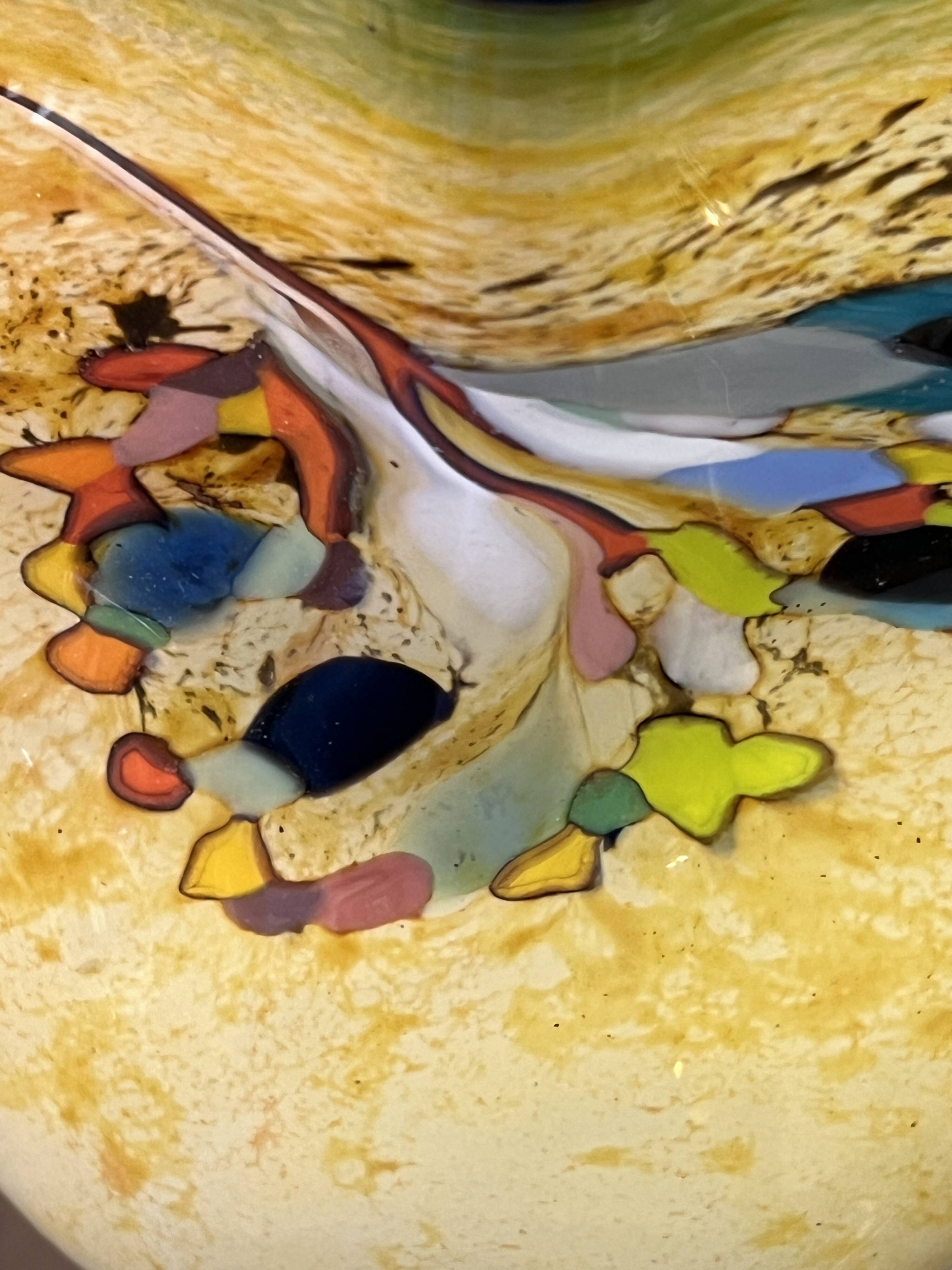 Applique murale en verre