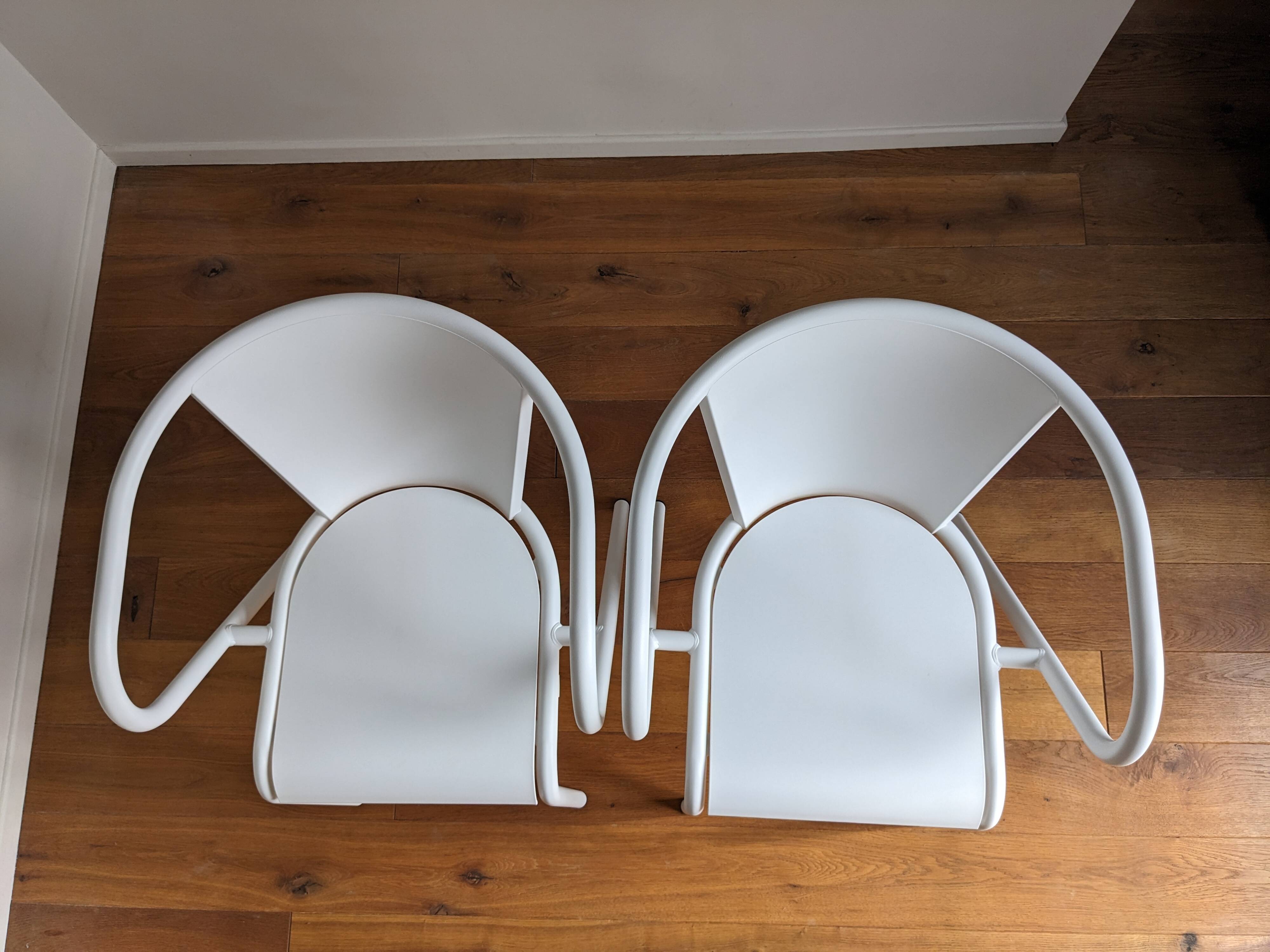 Chaises Adico 5008 blanches