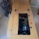 Singer sewing machine from the 1960s model 197 b with art deco furniture