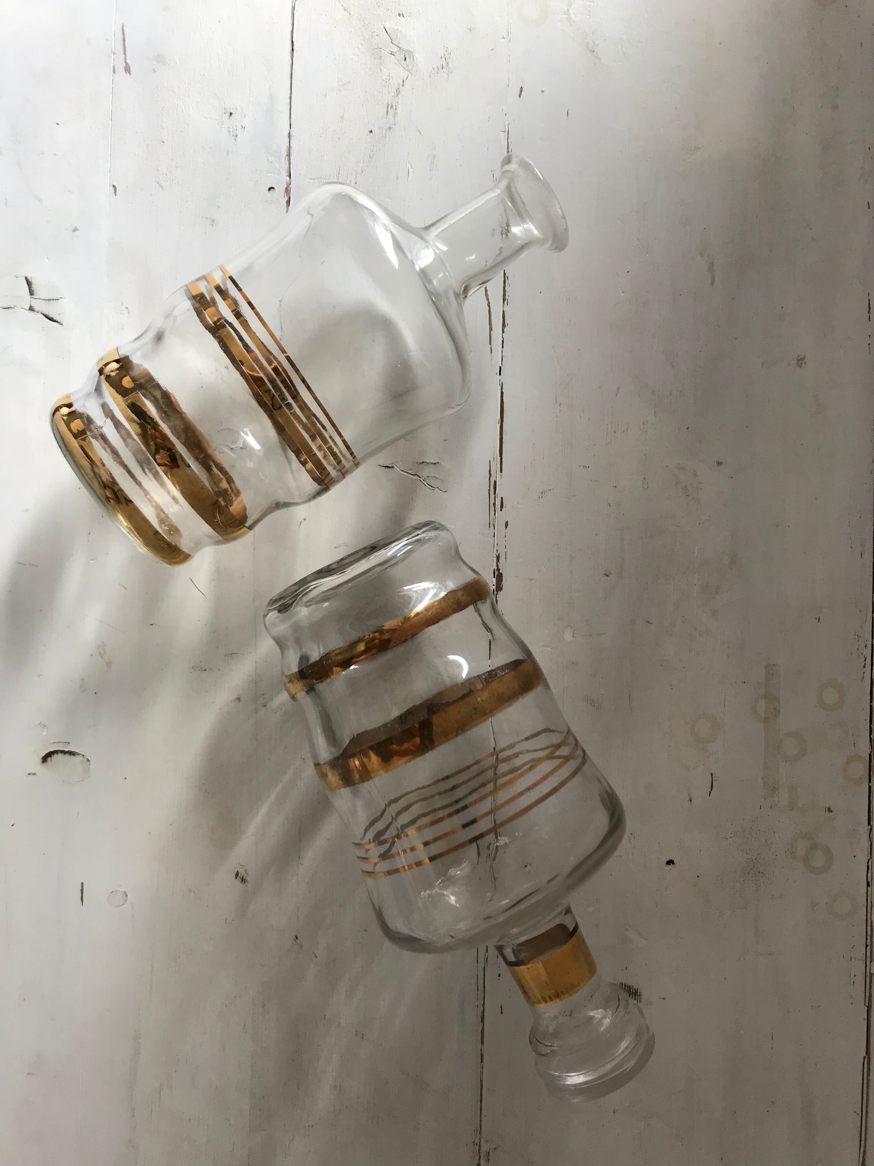 Two carafes of the 1970s duo