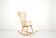 Rocking chair by Albert Haberer for Hermann Fleiner Wingback
