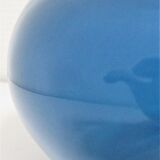 Vintage blue glass lamp 70