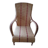 rattan armchair