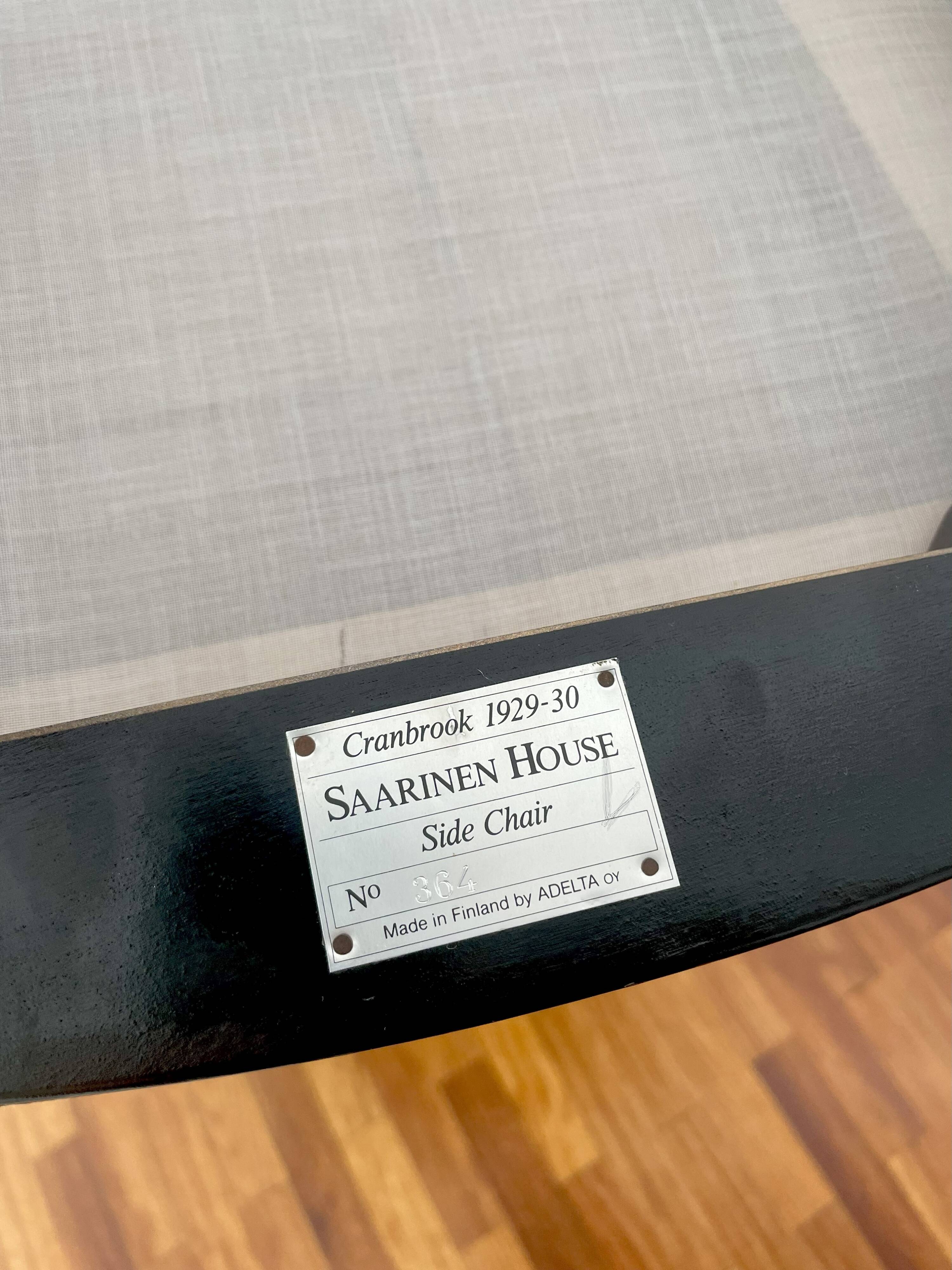 Set of 6 original Saarinen Side Chairs – 50s design