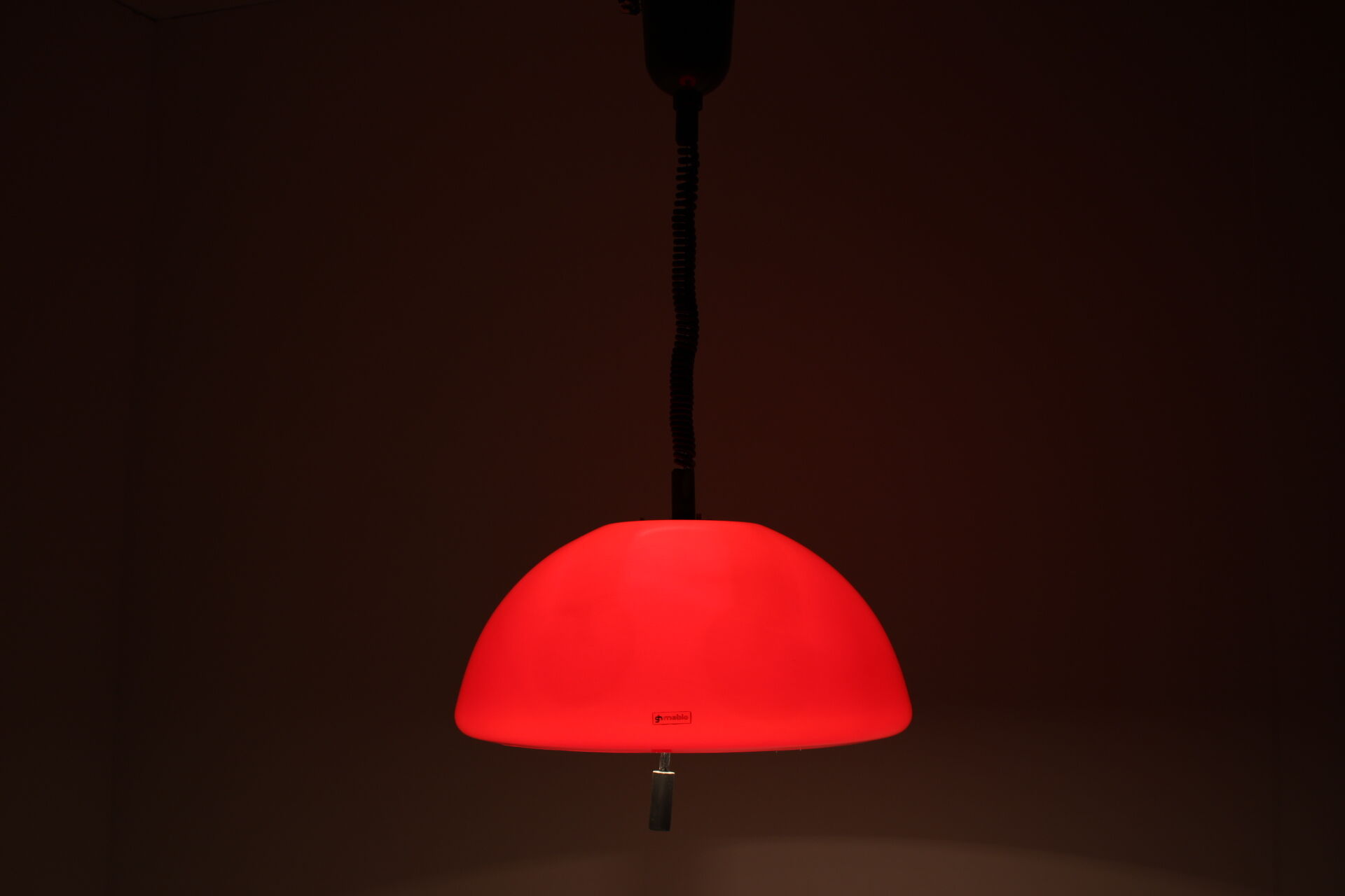 Meblo Pendant designed by Harvey Guzzini, 1970s