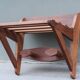1950s wall coat rack in teak