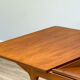 Mid-century McIntosh double extending dining table