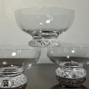 Verres à champagne 6p. Daum