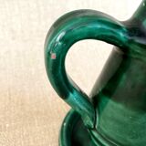 Vase vintage / bougeoir ancien en grès