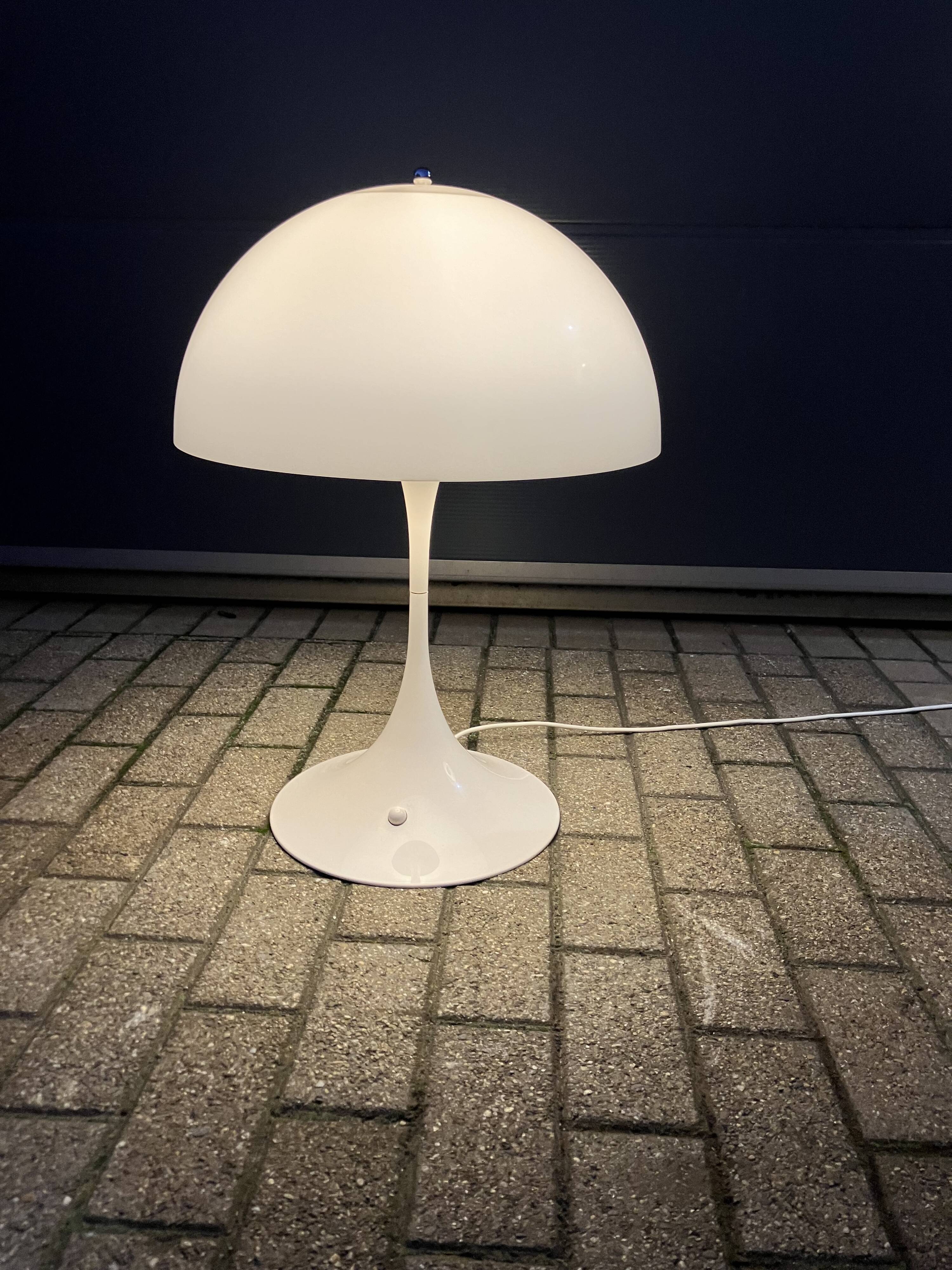 Vintage large table lamp 70cm Panthella Louis Poulsen Verner Panton