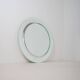 Large vintage mirror with double facet edge