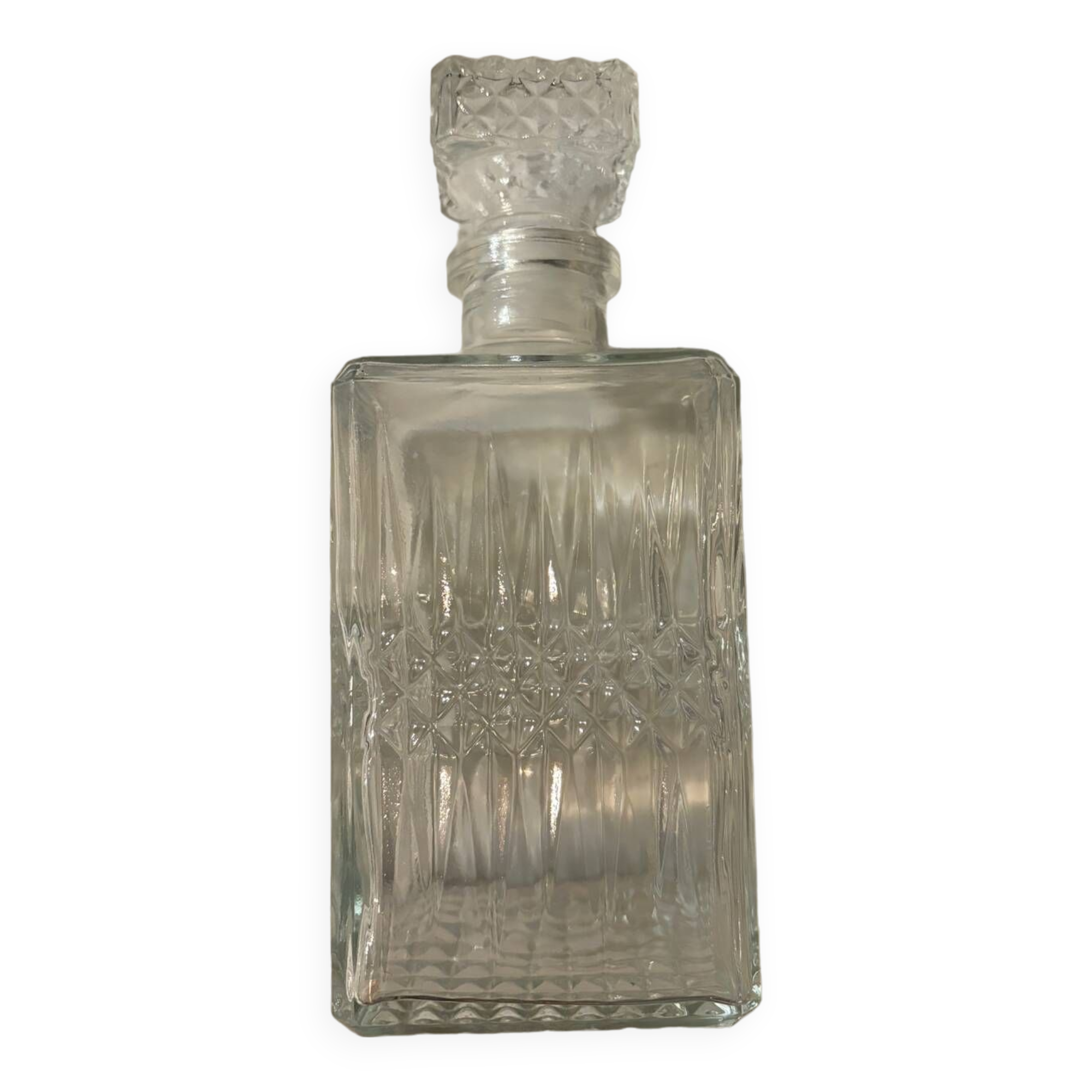 Vintage whiskey decanter