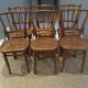 Suite of 6 chairs by Bistrot Austro-Hungarian Fium 1890
